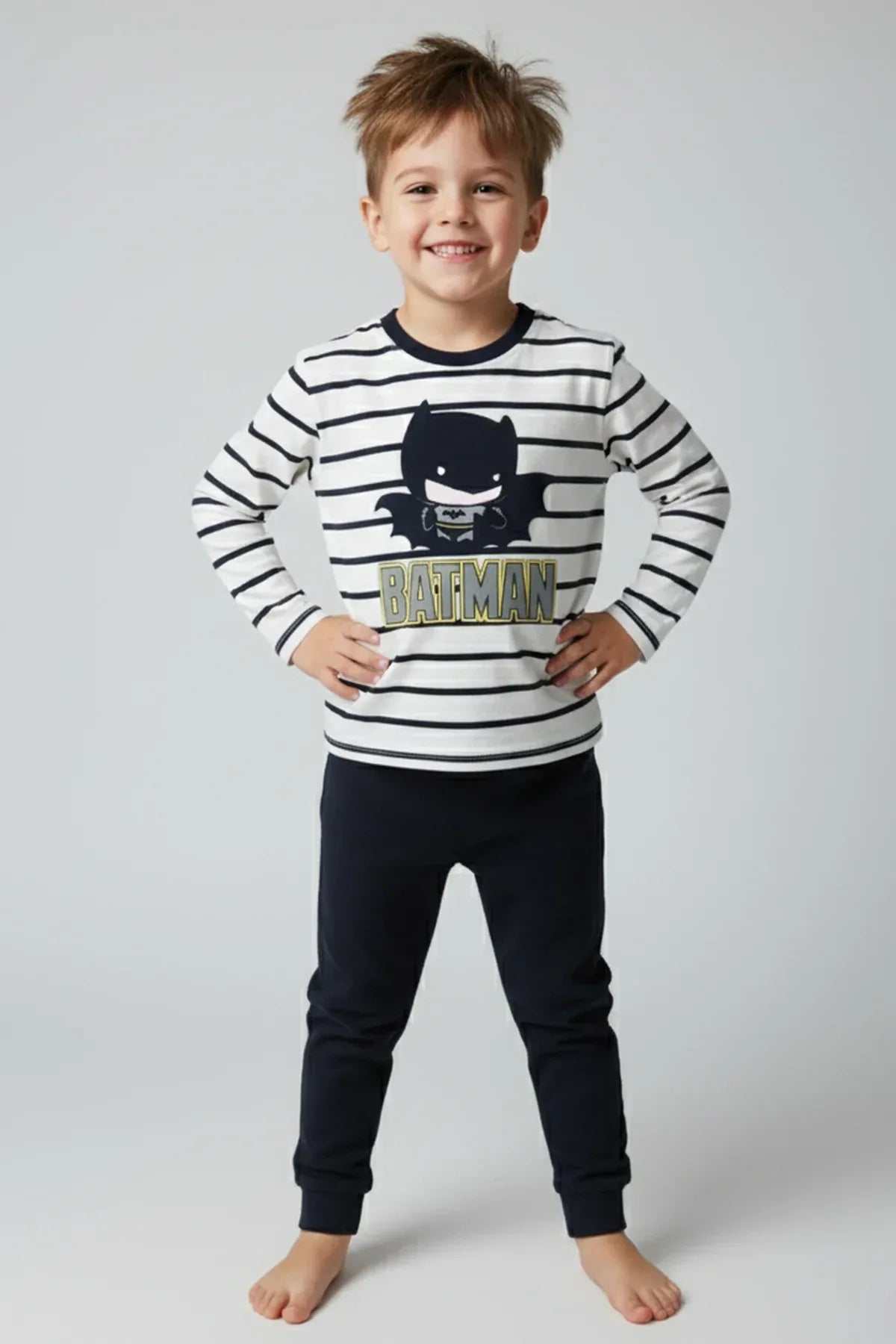 Striped Long Sleeve T-Shirt For Baby Boy