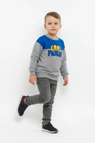 Sweatshirt For Baby Boy - Blue