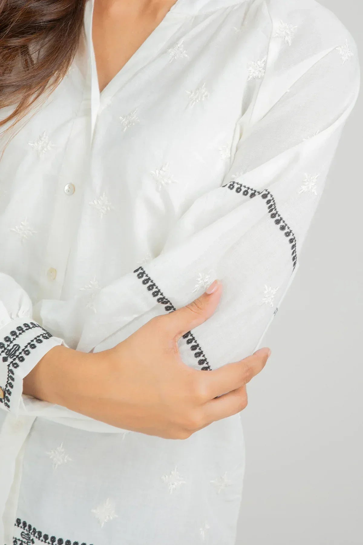 Solid Shirt For Women - White - New Arrival - MEME