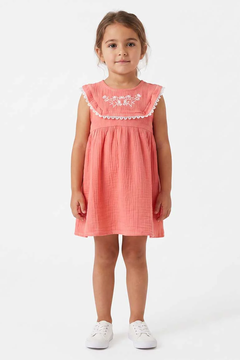 EMBROIDERED DRESS FOR BABY GIRLS