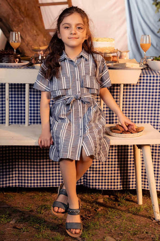 striped Dress For Girl