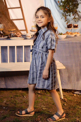 striped Dress For Girl