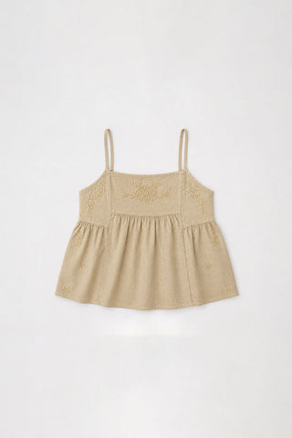 EMBROIDERED TANK TOP FOR WOMEN