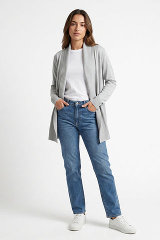 Cardigan For Women - Grey