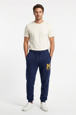EMBROIDERED JOGGER TROUSERS FOR MEN