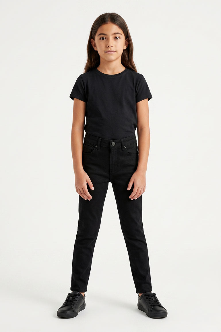 Slim Fit Cotton Pant For Girl