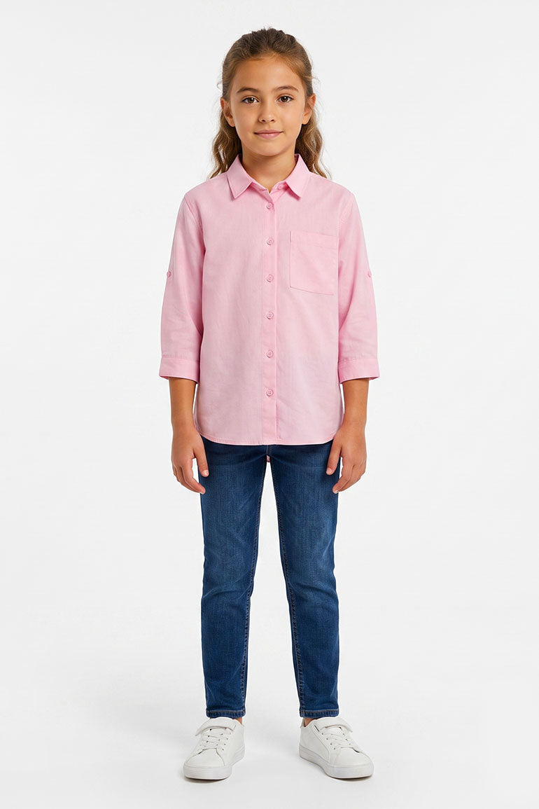 Solid Shirt For Girl