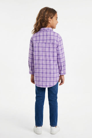 Button Down  Shirt For Girl