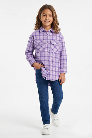 Button Down  Shirt For Girl