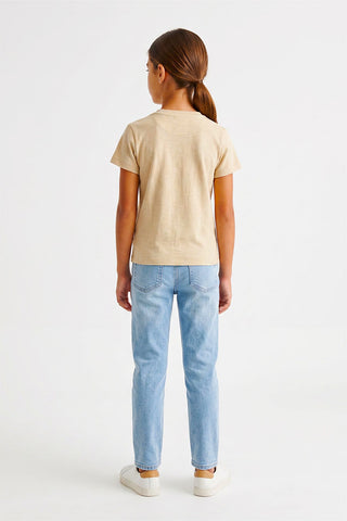 Solid T-Shirt For Girl
