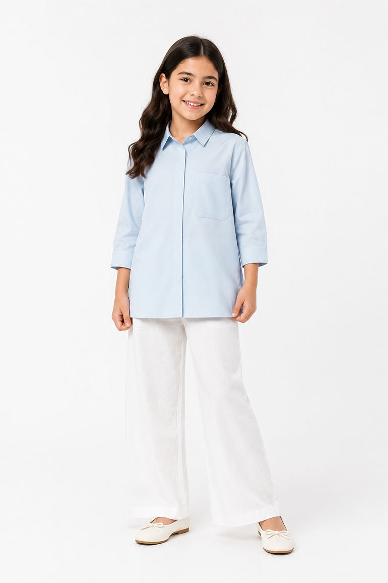 Solid Shirt For Girl