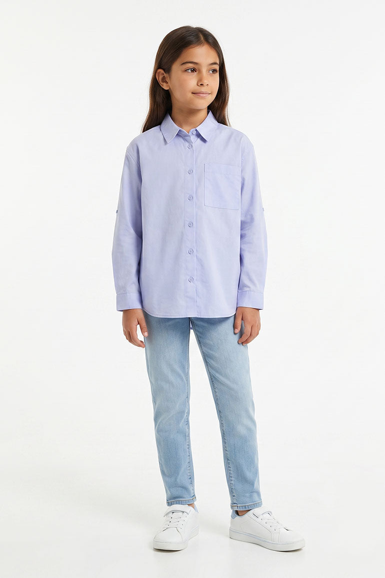 Solid Shirt For Girl