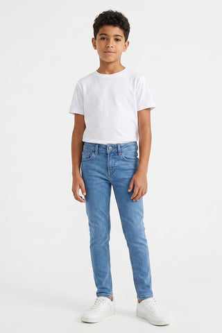 Slim Fit Denim Jeans For Boy