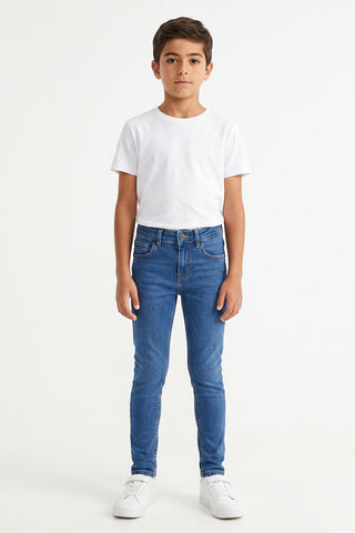 Slim Fit Denim Jeans For Boy