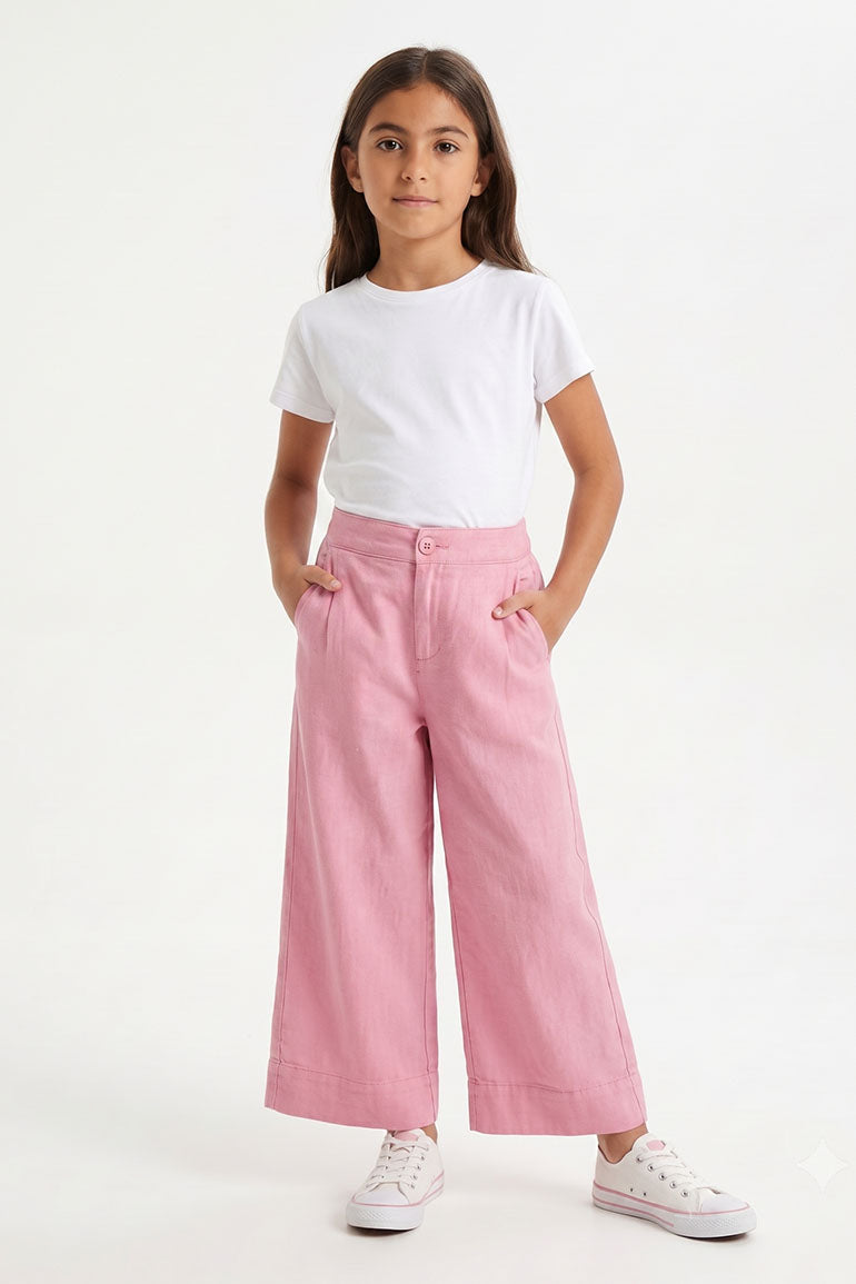 Wide Leg Trouser For Girl