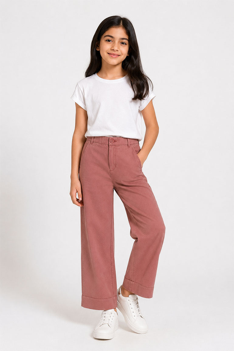Wide Leg Trouser For Girl