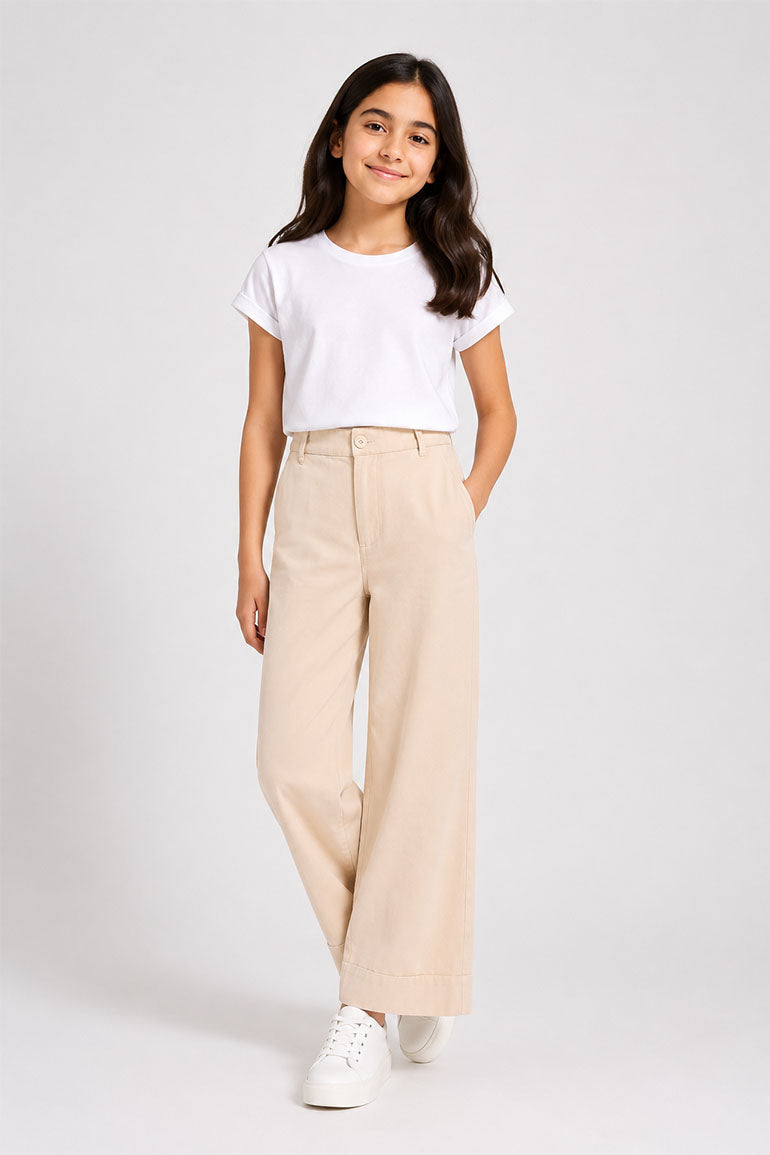 Wide Leg Trouser For Girl