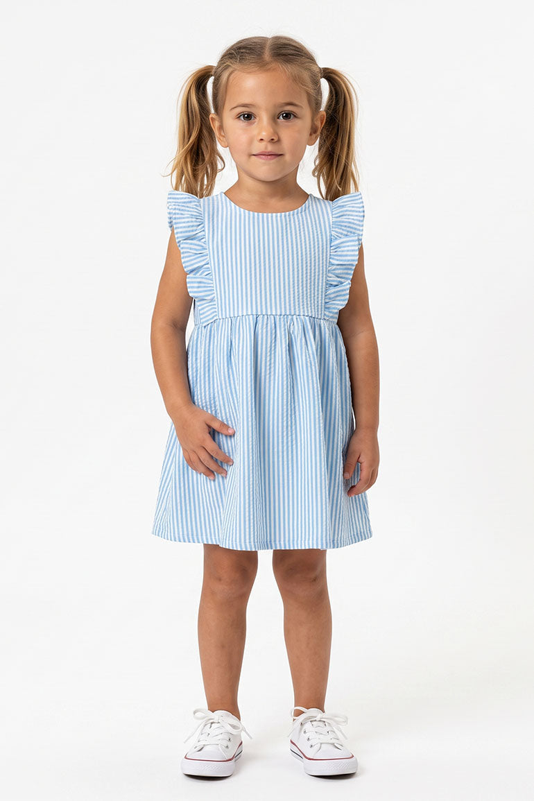 Striped Dress For Baby Girl