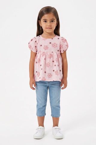 Printed Blouse For Baby Girl