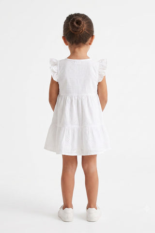Embroidered Dress For Baby Girl