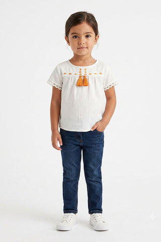 Printed Blouse For Baby Girl