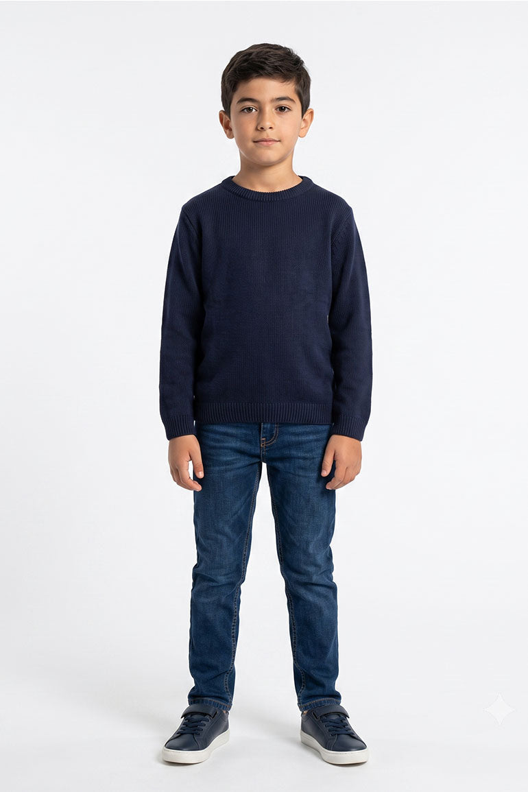 basic Knit Sweater for Boys