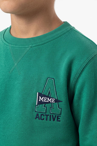 VARSITY LOGO SWEATSHIRT FOR BOYS