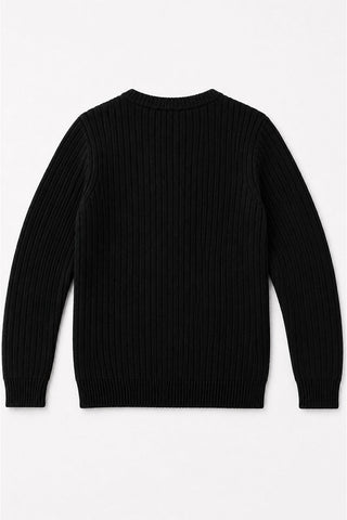 RIBBED KNIT CARDIGAN FOR GIRLS