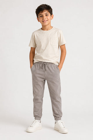 DRAWSTRINGS JOGGER TROUSERS FOR BOYS