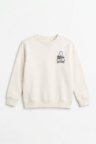VARSITY LOGO SWEATSHIRT FOR BOYS