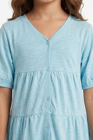 Solid Dress For Girl