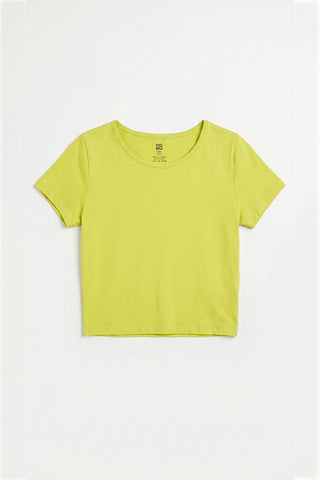 CROPPED BASIC T-SHIRT FOR GIRLS
