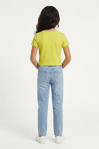 CROPPED BASIC T-SHIRT FOR GIRLS