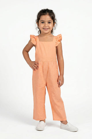 RUFFLED JUMPSUIT FOR BABY GIRLS