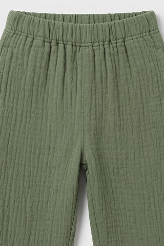 TEXTURED PULL-ON PANTS FOR BABY BOYS