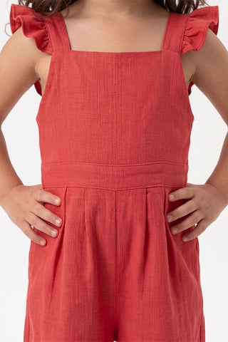 RUFFLED JUMPSUIT FOR BABY GIRLS