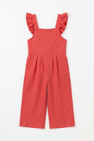 RUFFLED JUMPSUIT FOR BABY GIRLS