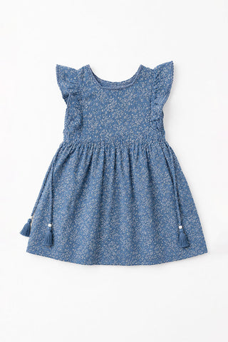 FLORAL RUFFLE DRESS FOR BABY GIRLS