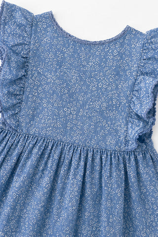 FLORAL RUFFLE DRESS FOR BABY GIRLS