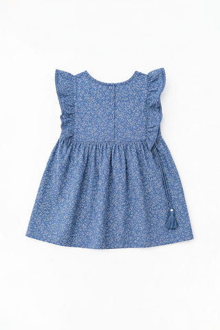 FLORAL RUFFLE DRESS FOR BABY GIRLS