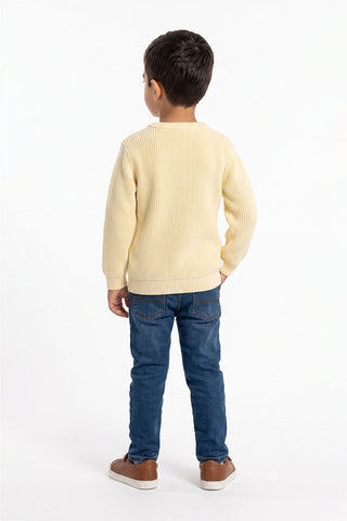 basic Knit Sweater for Baby Boys