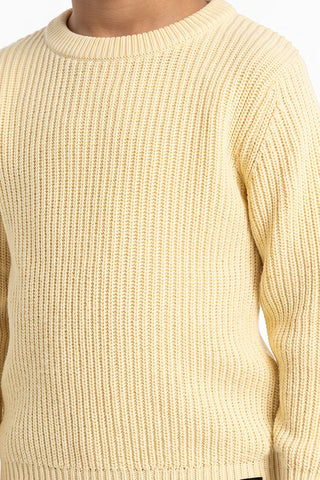 basic Knit Sweater for Baby Boys