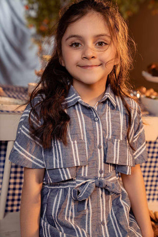 striped Dress For Girl