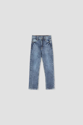 Acid Wash Slim Fit Jeans For Boy
