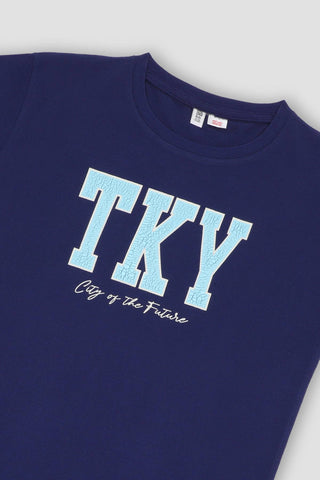 Typography T-Shirt For Boy