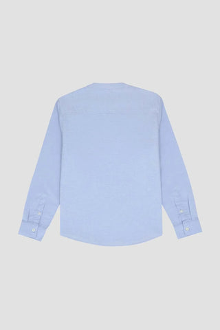 Solid Button Down Shirt For Boy