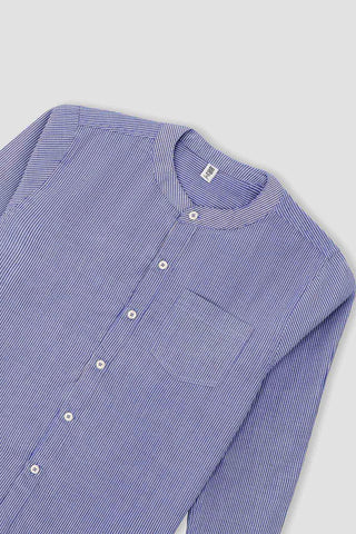 Striped Button Down Shirt For Boy