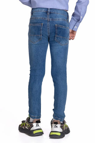 Jeans For Boy -Mid Blue