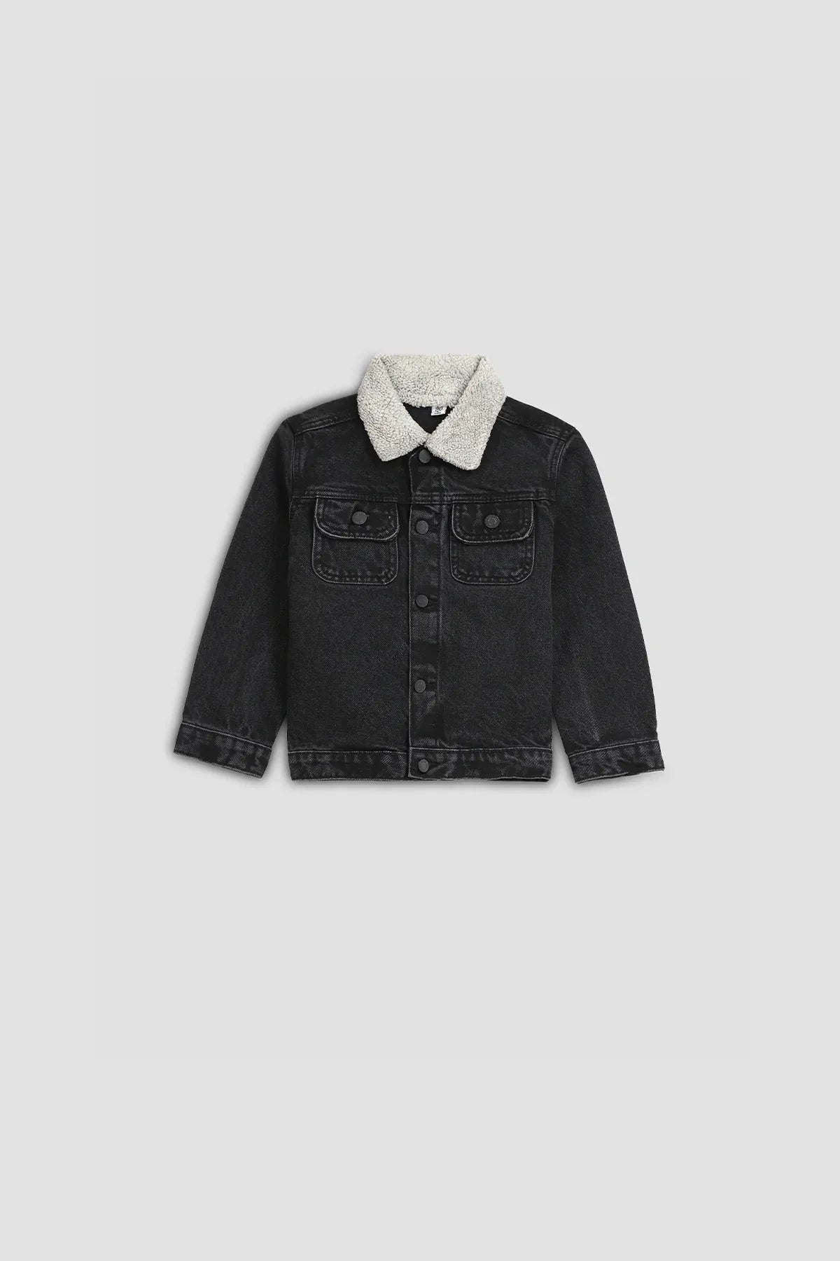 Sherpa Denim Jacket For Boy