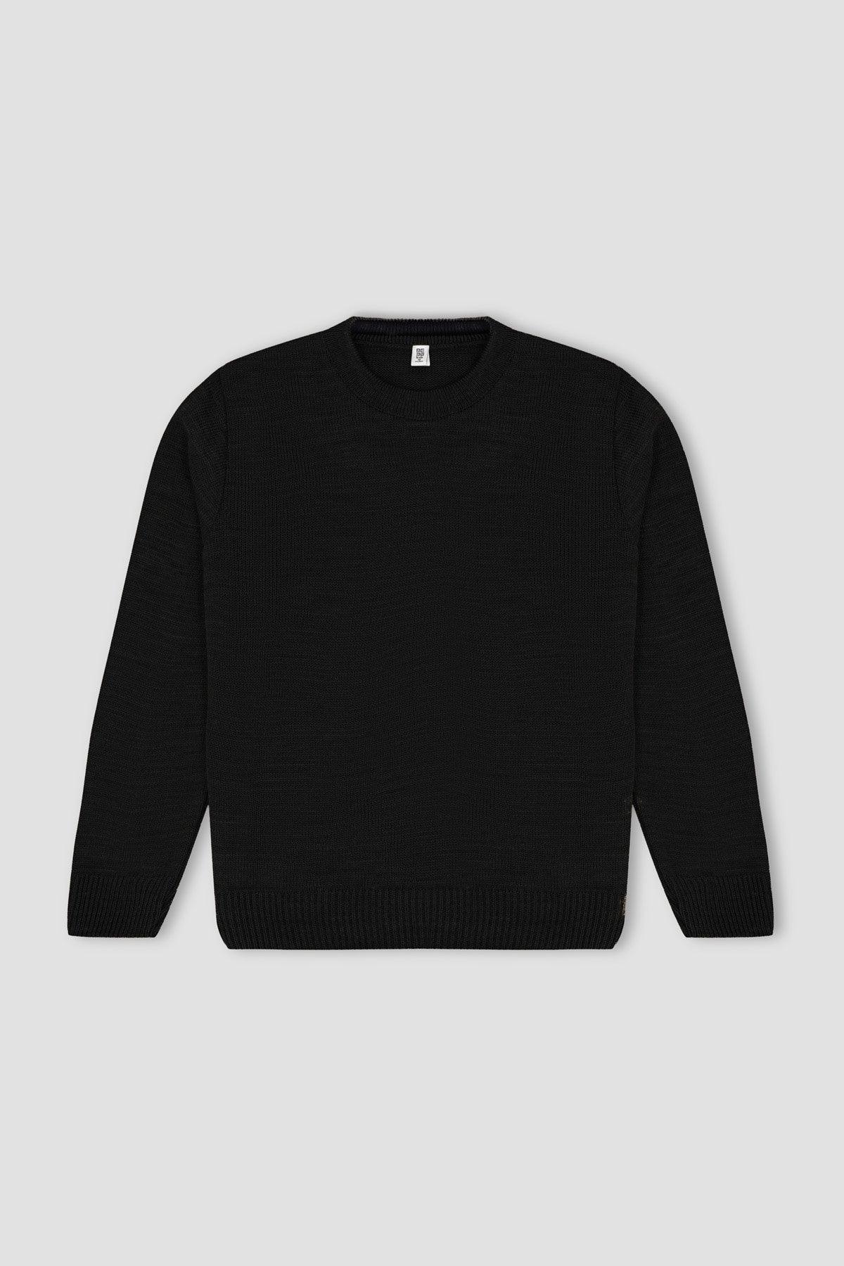 Solid Sweater For Boy